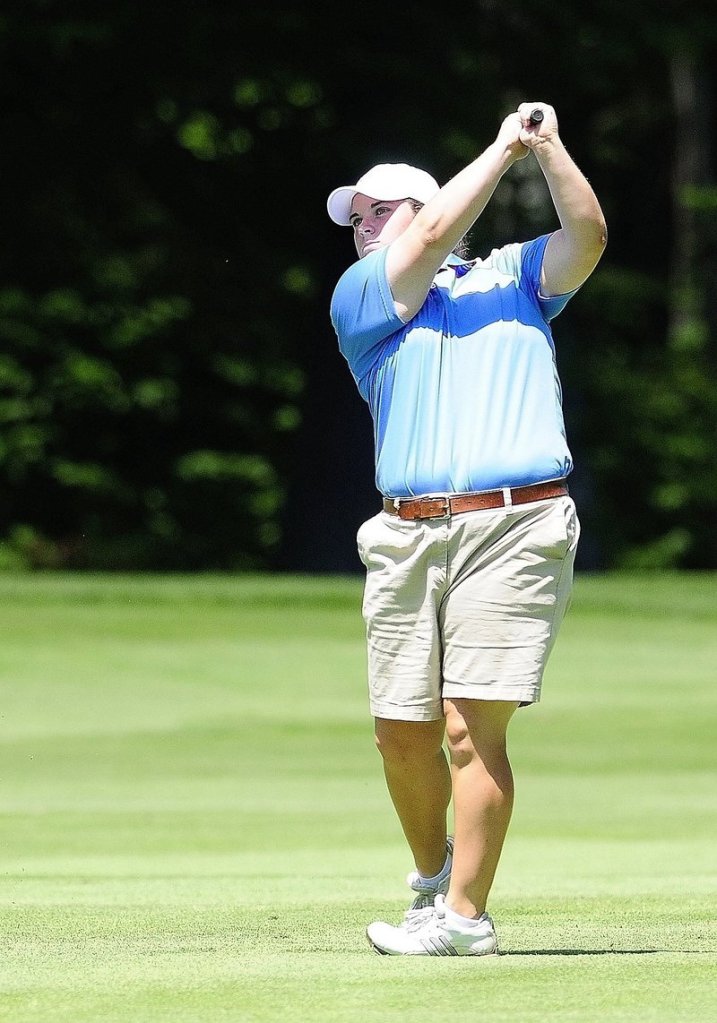 Emily Bouchard of Saco is coming off a fifth-place finish in the New England Amateur as she begins defense of her Maine Women’s Amateur title at Brunswick Golf Course.