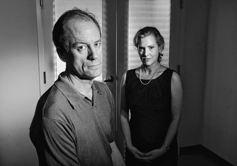 Thomas Drake, left, and Jesselyn Radack are shown at the offices of the Government Accountability Project in Washington. Drake, who worked at the National Security Agency, is now an Apple store employee; Radack is director of national security and human rights at GAP, a whistleblowers’ advocacy organization.