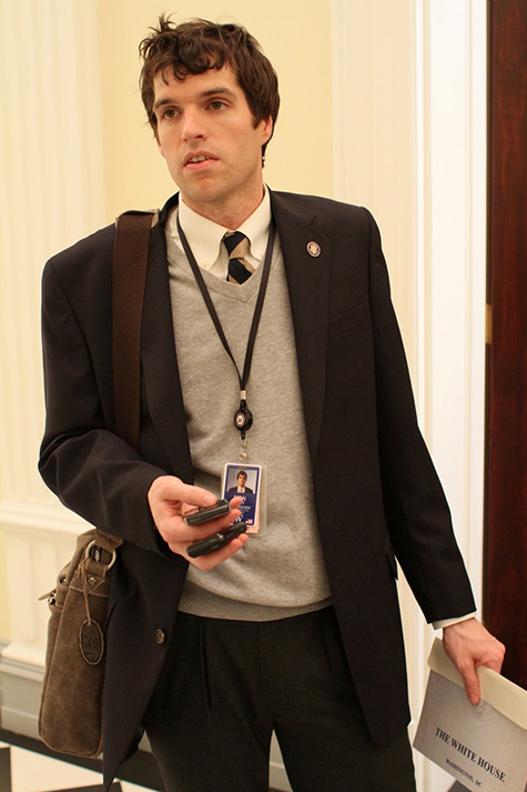 Tim Simons, 34, plays White House liaison Jonah Ryan on the hit HBO show “Veep” starring Julia Louis-Dreyfus.