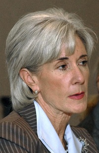 U.S. Health and Human Services Secretary Kathleen Sebelius