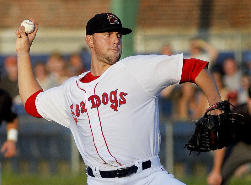 Anthony Ranaudo, shown starting for the Portland Sea Dogs on July 19, has been promoted to the Triple-A Pawtucket Red Sox.