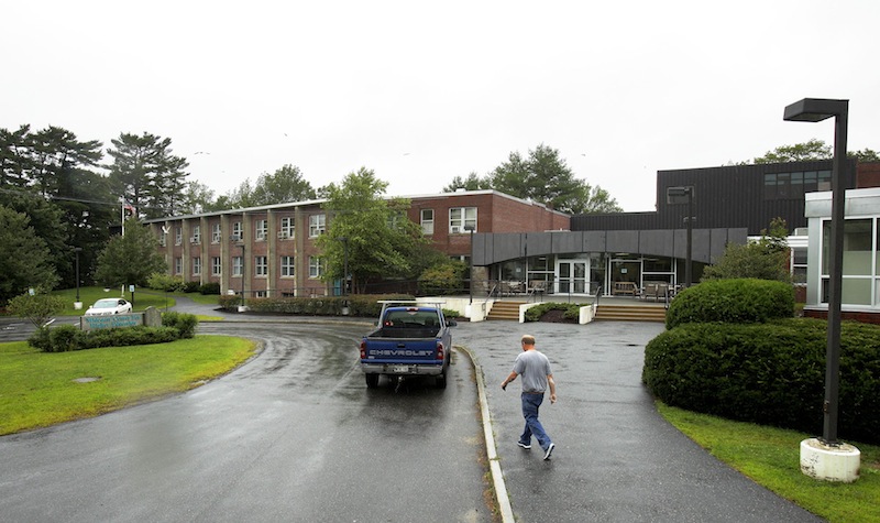 A group of Bath residents is complaining that the city sold the Mid Coast Center for Higher Education, seen here Friday, August 9, 2013, for far too little.