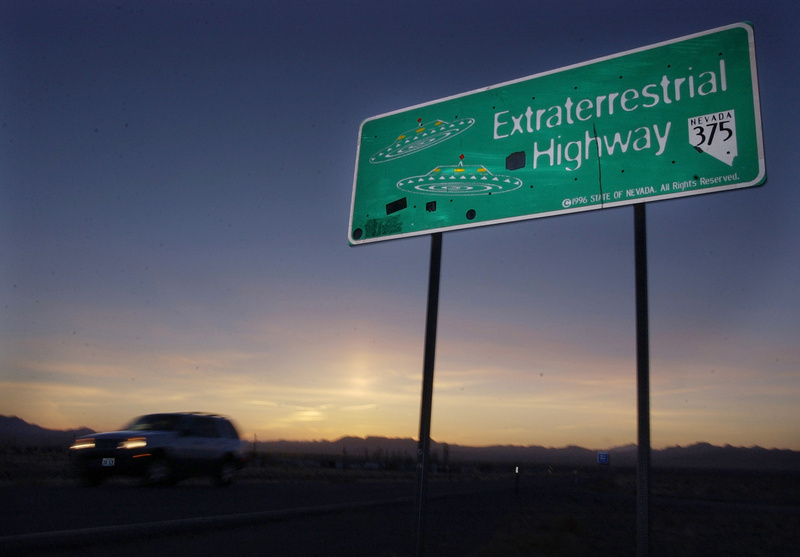Nevada has officially designated a state highway the Extraterrestrial Highway because of the existence of Area 51, a military testing facility. The CIA is acknowledging the existence of Area 51 in newly declassified documents.
