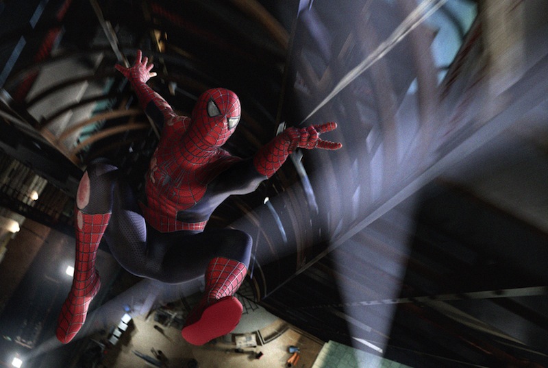 This undated file photo released by Columbia Pictures shows Spider-Man in a scene from the film "Spider-Man 3." Spider-Man, Iron Man and The Incredible Hulk can continue to reside in Marvel's offices after a federal appeals court on Thursday rejected an ownership claim by the children of Jack Kirby, an artist who helped create them.