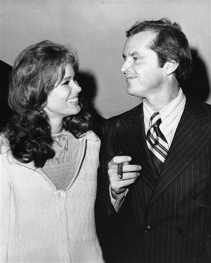 Karen Black and Jack Nicholson attend the premiere of "Five Easy Pieces" at New York's Philharmonic Hall in this 1970 photo.