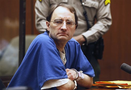 Christian Karl Gerhartsreiter, 52, appears during his sentencing at a Los Angeles court in San Marino, Calif. on Thursday.