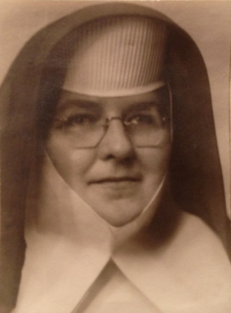Sister Mary Louise Landry in the early 1930s, about the time she took her vows for the Sisters of Mercy.
