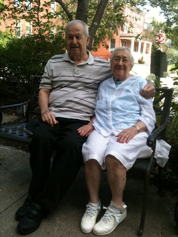 Albert Michaud, 84, and his wife, Rita Michaud, 86, have been in long-term care after being hit by a car years ago.