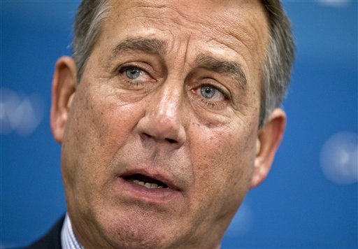 House Speaker John Boehner, R-Ohio, is pressing the president to provide a legal justification for any U.S. military action in Syria.