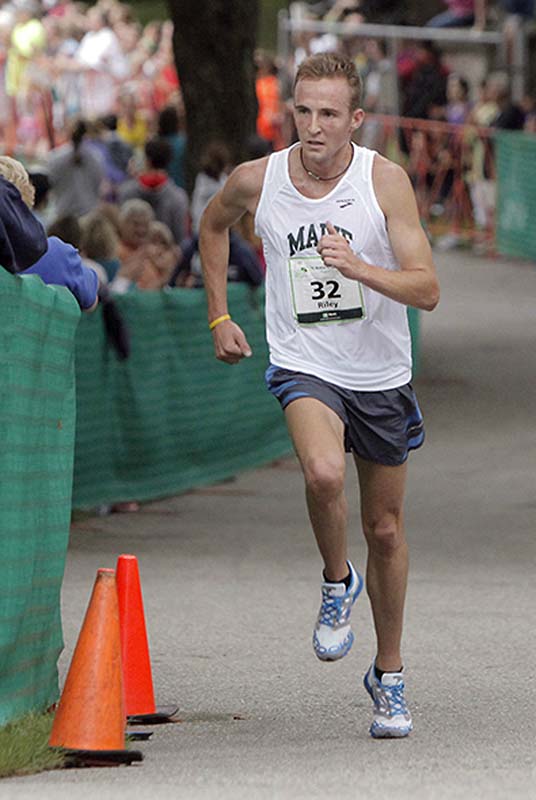 Riley Masters set a personal best in the 10K on Saturday with a time of 30 minutes, 19 seconds, which was also good enough to walk away with the Maine men’s championship.
