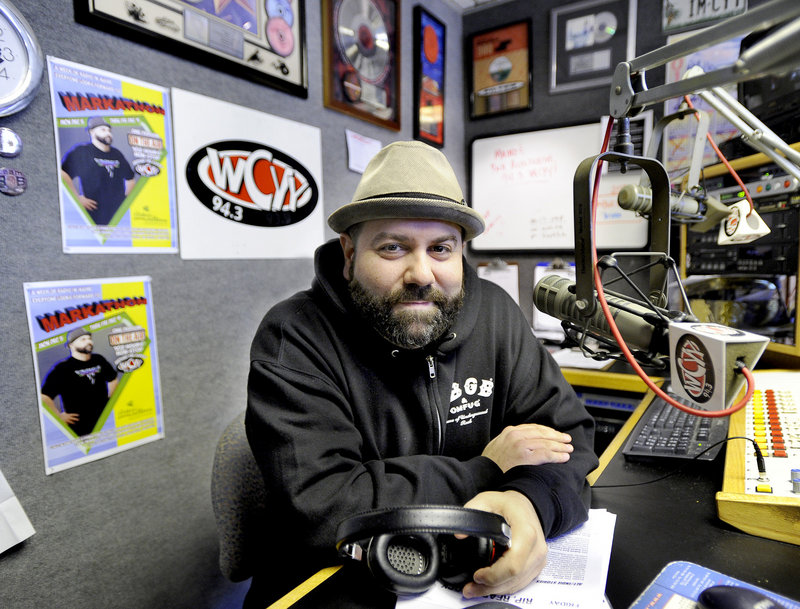 Mark Curdo is a disc jockey for WCYY, one of four Portland radio stations that are being sold to Townsquare Media, based in Greenwich, Conn.
