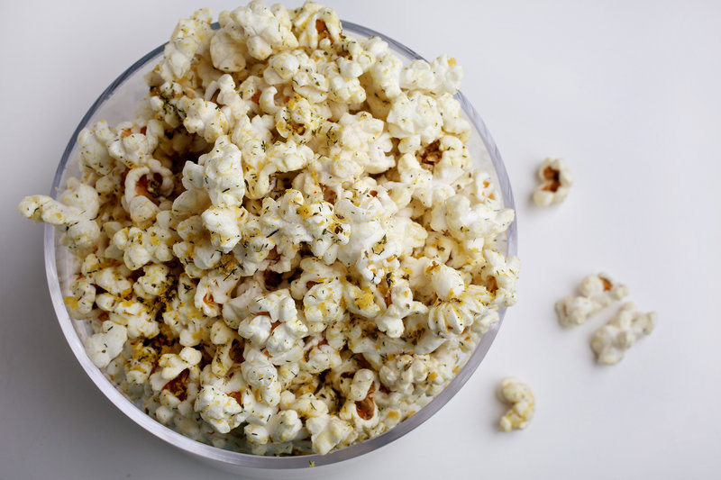 Herbed popcorn