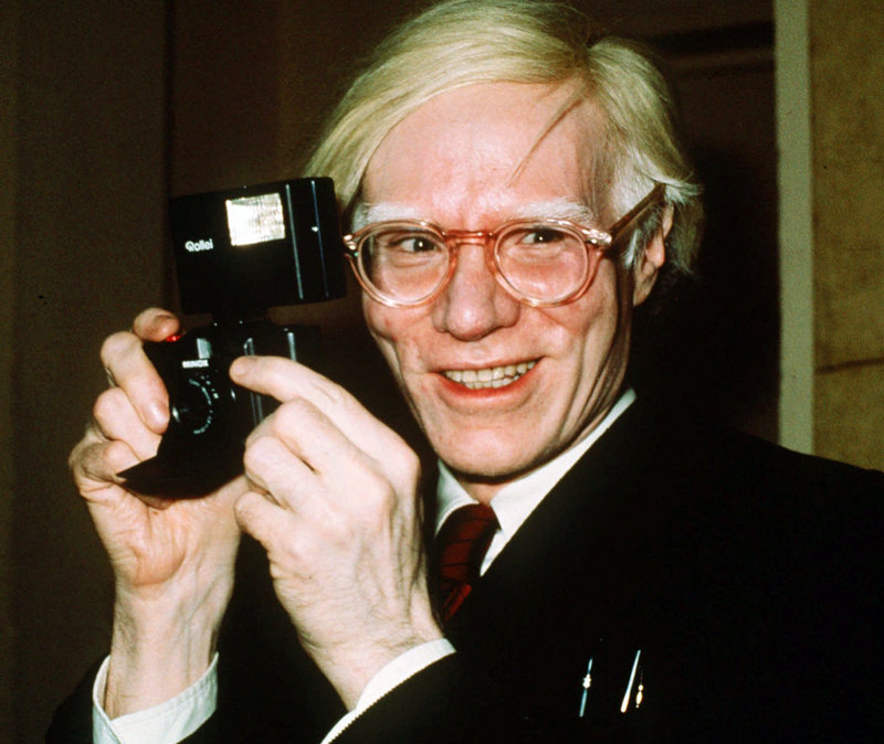 Artist Andy Warhol, who died in 1987, would have been 85 Tuesday. A live video feed from his grave site will honor the day.