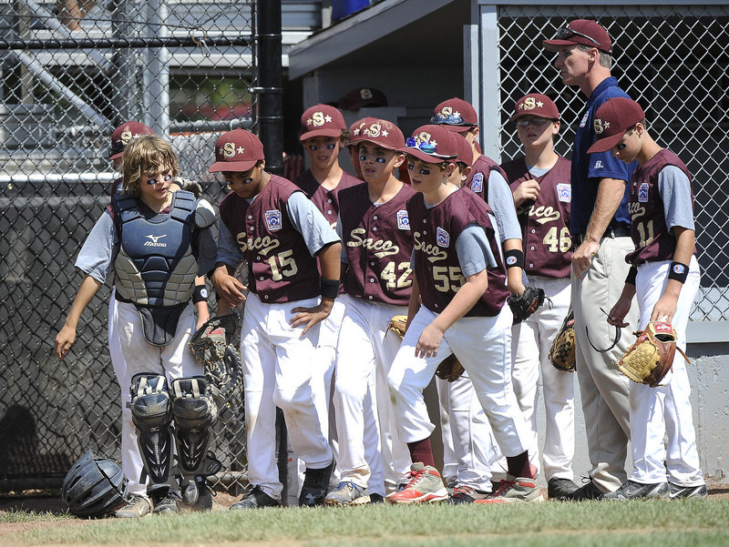 The Saco Little League team is in a wait-and-hope mode after losing to South Burlington, Vt., in the regionals.