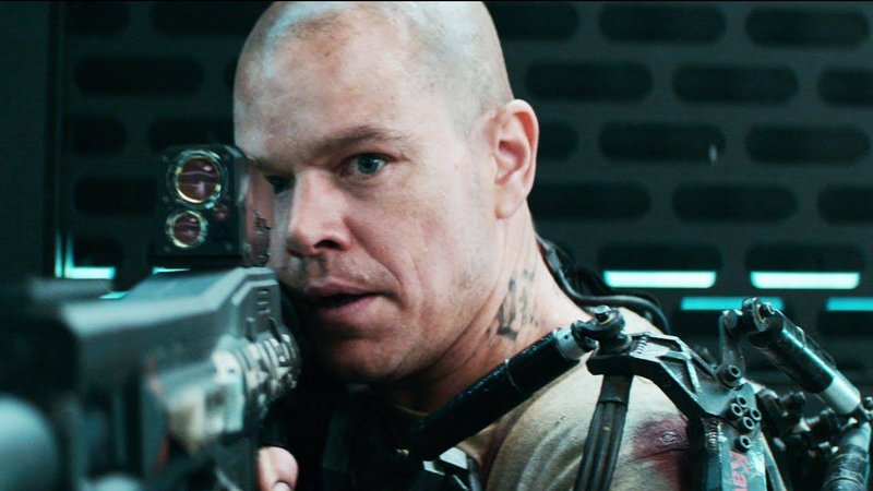 Matt Damon is on a mission to save the world in the 22nd century in “Elysium.”