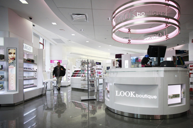 The Walgreens flagship store in the Empire State Building in New York also includes a Look Boutique with cosmetics and skin and hair care brands not usually found in drugstores.