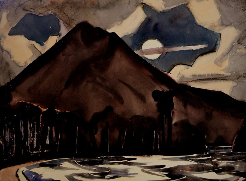 A view of the mountain by James Fitzgerald.