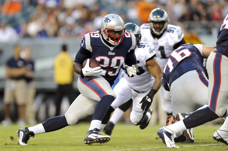 LeGarrette Blount showed Friday night that he may become a go-to running back for the New England Patriots, collecting 101 yards on 11 carries against the Philadelphia Eagles. Blount scored on a 51-yard run, reversing direction twice.