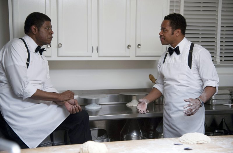 Forest Whitaker with Cuba Gooding Jr., in a scene from “Lee Daniels’ The Butler.”