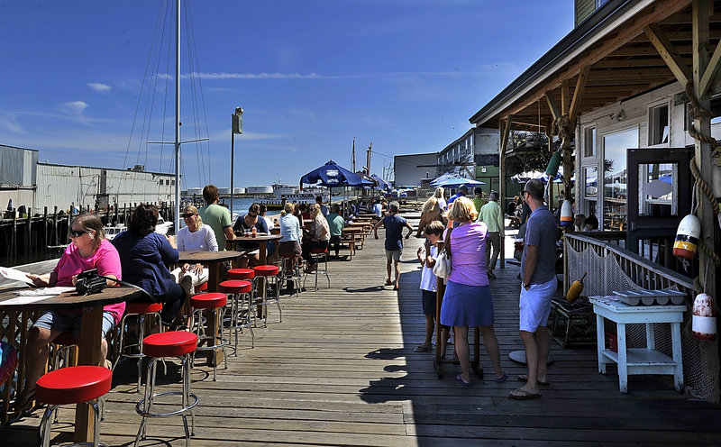 The Porthole’s massive waterside outdoor patio is terrific for beer on a hot afternoon (or Bloody Marys in the morning). While the food is decent, there seems to be a disconnection between diner expectation and delivery.