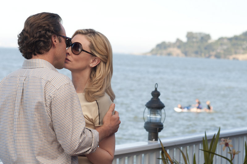 Peter Sarsgaard and Cate Blanchett in a scene from “Blue Jasmine.”