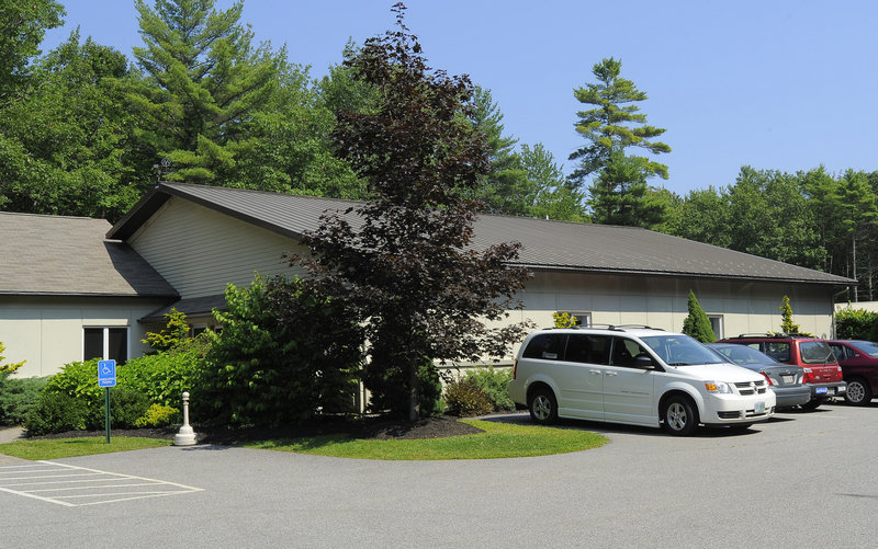 A van at the LogistiCare office in Kennebunk is among eight the contractor says it bought to provide rides because it lost so many volunteer drivers over reimbursement rates.