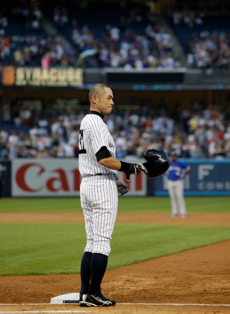 Ichiro Suzuki was “overwhelmed” by the reaction of teammates and fans on Wednesday night.