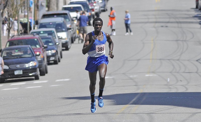 Since moving to Maine less than three years ago, Kenya native Moninda Marube has won numerous road races, including the 2012 Patriots Day 5-Miler in Portland.