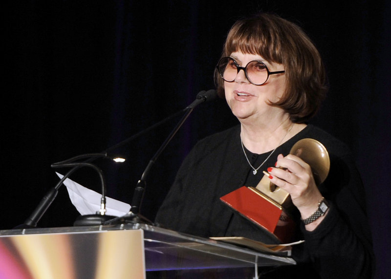Singer Linda Ronstadt, shown in 2011 receiving an achievement award, says she was “totally shocked” when she was diagnosed with Parkinson’s disease.