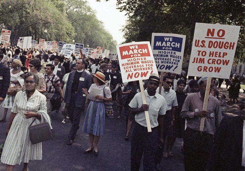 Advocates of civil rights gather in Washington on Aug. 28, 1963, for the March for Jobs, Justice and Freedom. After hearing the Rev. Martin Luther King Jr’s “I have a dream” speech, many marchers went back home determined to change the world.