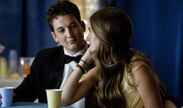Miles Teller and Shailene Woodley in “The Spectacular Now.”
