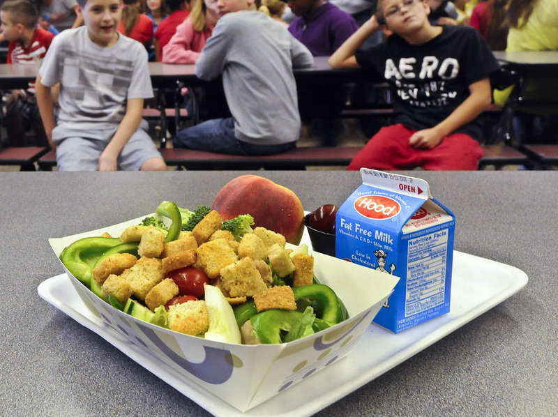 Some healthy lunches, prepared under federal guidelines, were not well received by every student. Cafeterias began losing money and some schools dropped out of the program.