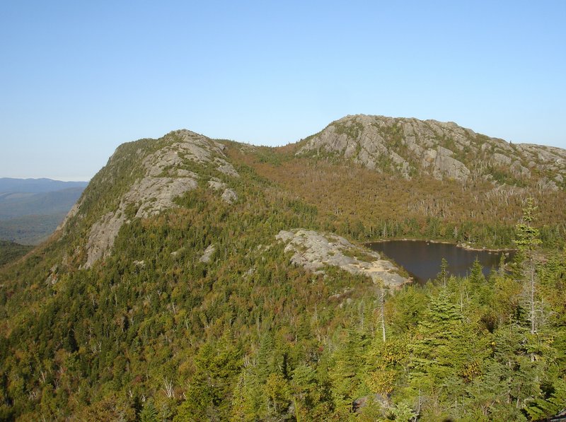 The Parker Ridge Trail on Weld’s Tumbledown Mountain is a steep climb, but the views of the east and north peaks, with their dramatic cliffs, make it worth the effort.