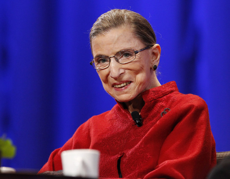 When Justice Ruth Bader Ginsburg presides over the landmark wedding Saturday, it will be another high-profile moment for her.