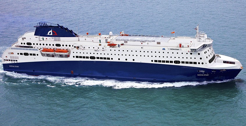 The Nova Star cruise ferry carried an average of 112 passengers per trip in June, up slightly from May but still just one-tenth of its capacity.
