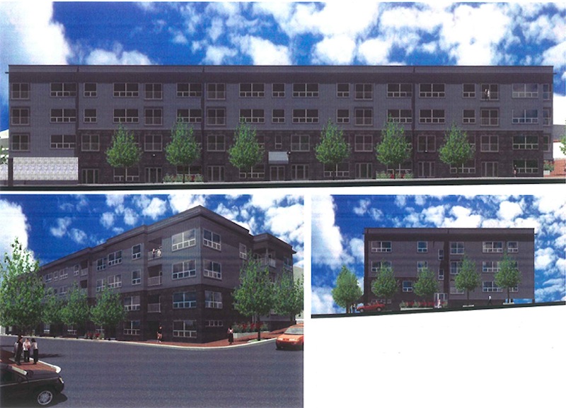An artist rendering of Phase II on the Bay House development in Portland.