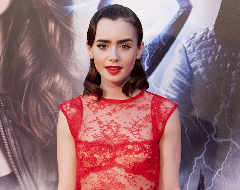 English actress Lily Collins has been ranked as the most dangerous celebrity to search for online.