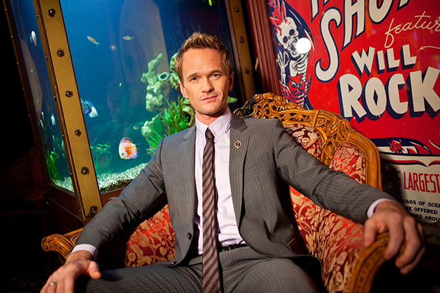 Neil Patrick Harris poses for a portrait at the Magic Castle on in Los Angeles. As the 41-year-old entertainer prepares to host the 65th Primetime Emmy Awards on Sunday, he talks to Associated Press about his magical past and present and plans for the future. He’s actually magical, like in the abracadabra way, and has been since he was a kid.