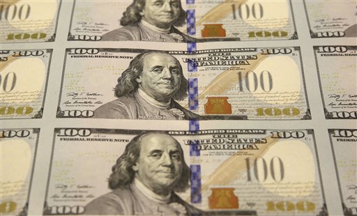 The Bureau of Engraving and Printing Western Currency Facility in Fort Worth, Texas, is making the new-look $100 bills that include new security features in advance of the Oct. 8 circulation date.