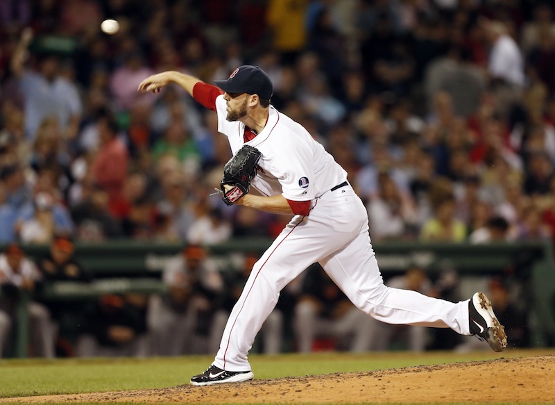Boston pitcher John Lackey allowed Baltimore just two hits as the Red Sox prevented a series sweep by topping the Orioles 3-1 Thursday. Lackey struck out eight to pick up his 10th win.