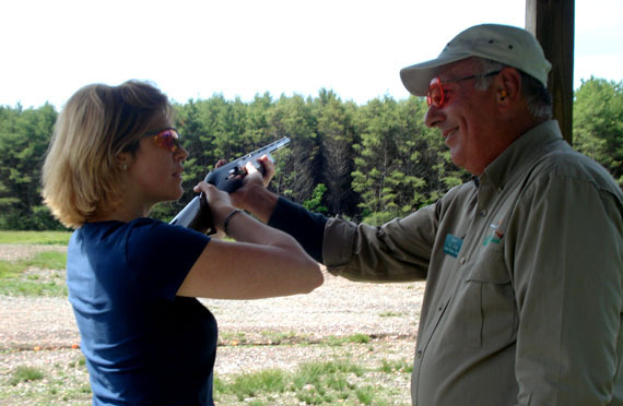 Instruction in shooting – both bullets and arrows – is part of the curriculum at L.L. Bean’s Discovery School in Freeport.
