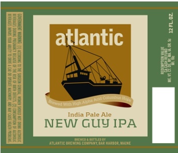 Atlantic Brewing’s New Guy, introduced in 2010, is made with one kind of hops, Columbus, which has a citrusy flavor that is more subtle than the hops in most new IPAs.