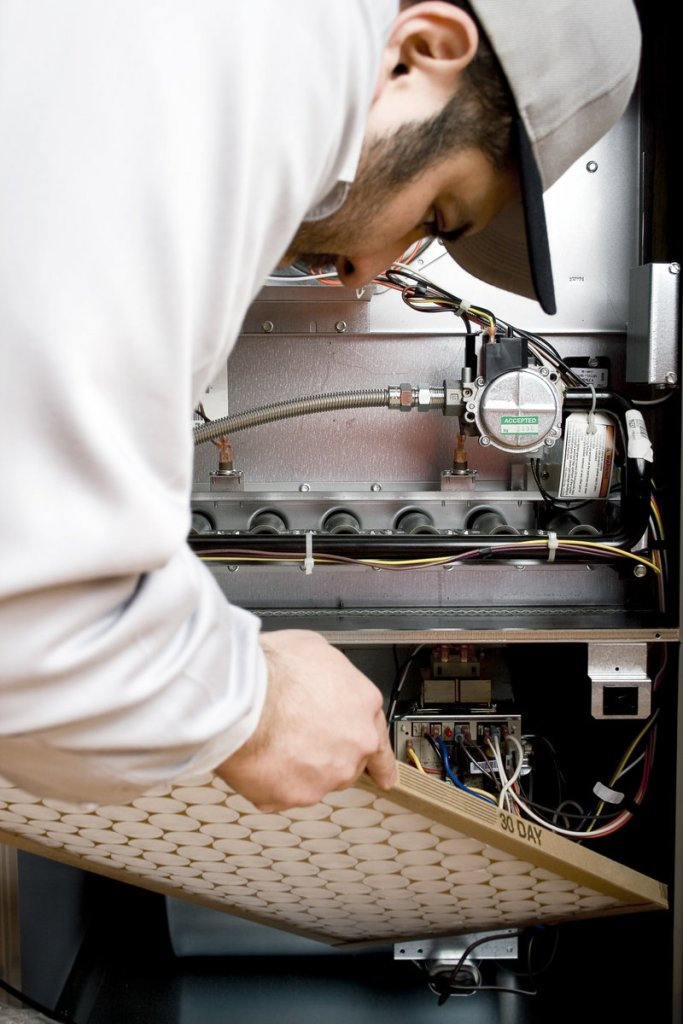 Cleaning or changing the filter in your furnace about every three months can help keep the heating system from breaking down in the middle of winter.