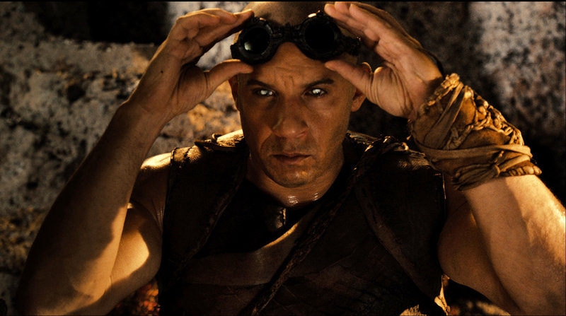 Vin Diesel returns to play the title character in new adventures of “Riddick.”