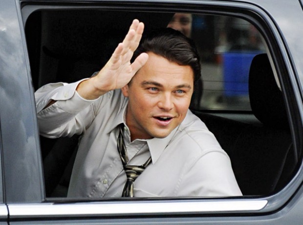 Leonardo DiCaprio in “The Wolf of Wall Street”