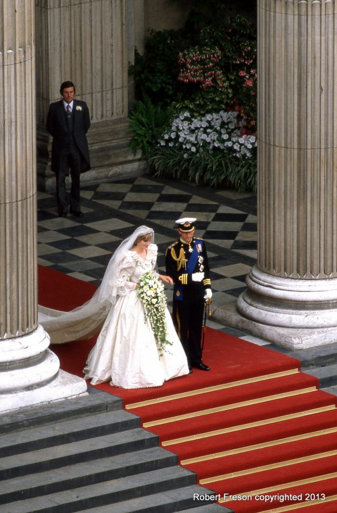 A Robert Freson photo: The wedding of England’s Charles and Diana.