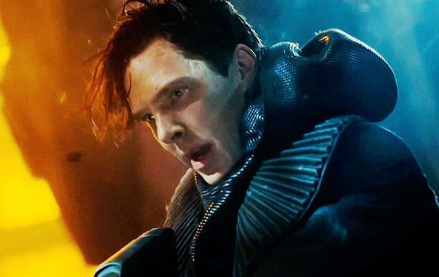 Cumberbatch as Khan in “Star Trek Into Darkness.”