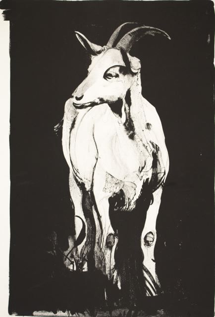 "Goat I," 1969, by Thomas Cornell