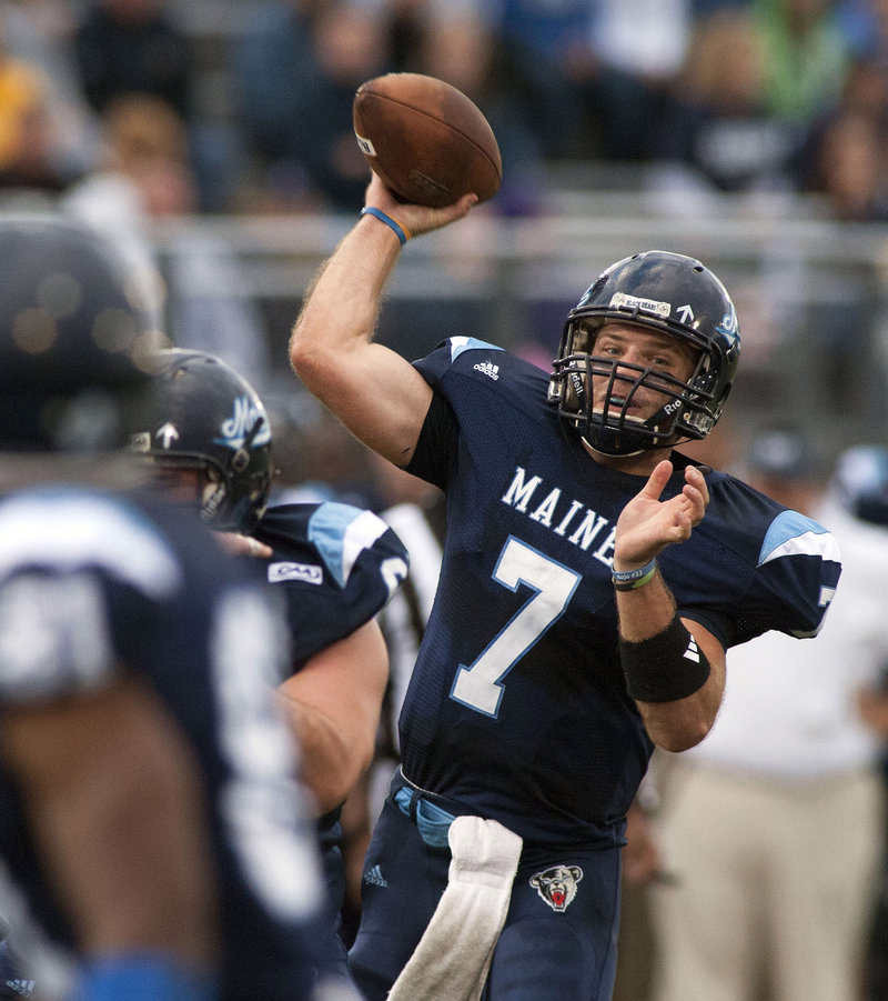 He threw for four touchdowns and 263 yards, but UMaine quarterback Marcus Wasilewski and his teammates got a bit of a scare when Bryant University jumped out to an early lead. The Black Bears rallied, however, and improved to 3-0 with a 35-22 win.