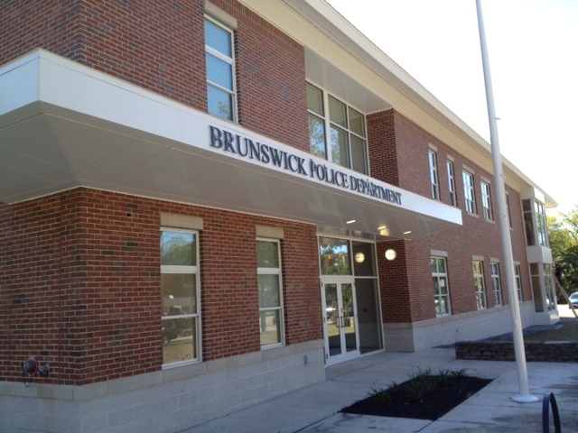 The headquarters of the Brunswick police is more visible and accessible than the former location, according to the police chief.